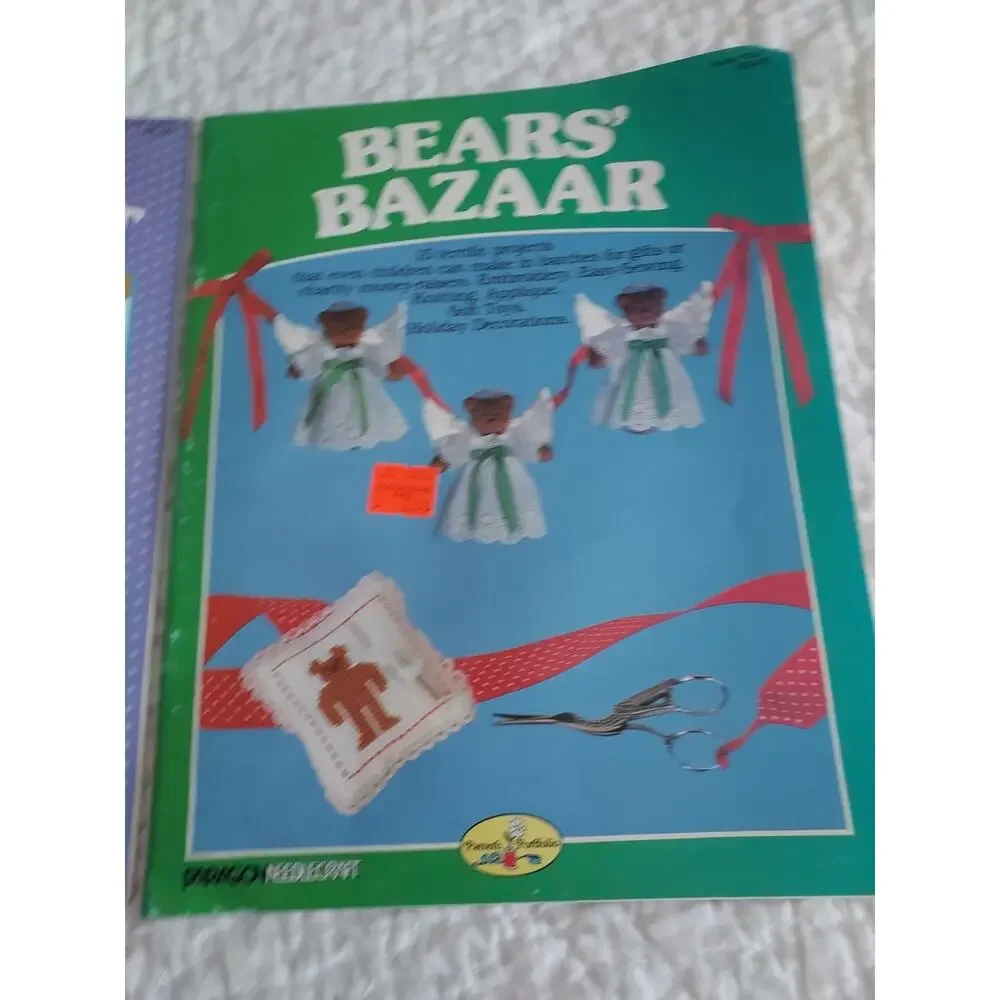 Vintage teddy bear patterns 2 books LOT Bears of Different Cut AND Bears Bazaar